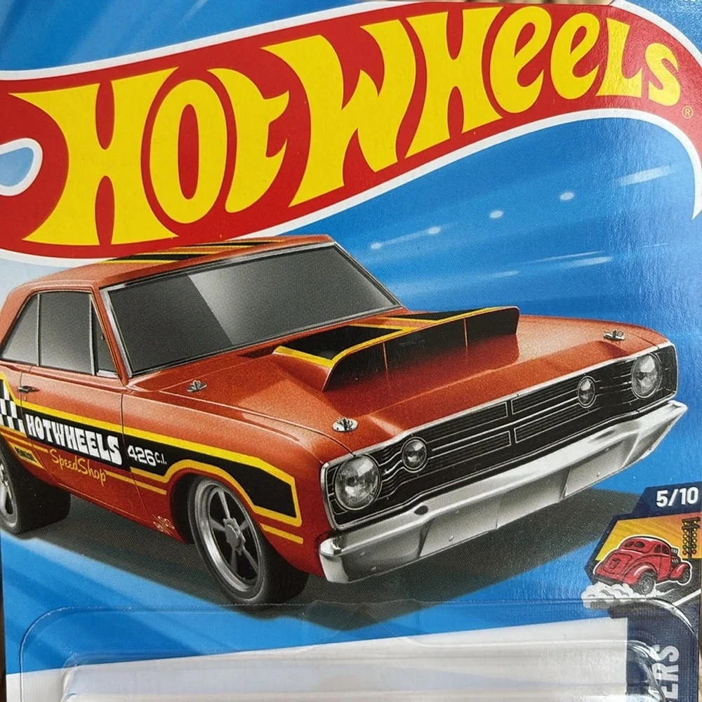 68 Dodge Dart 1968 Orange Muscle Race Car Hot Wheels Hotwheels Racing New 2026